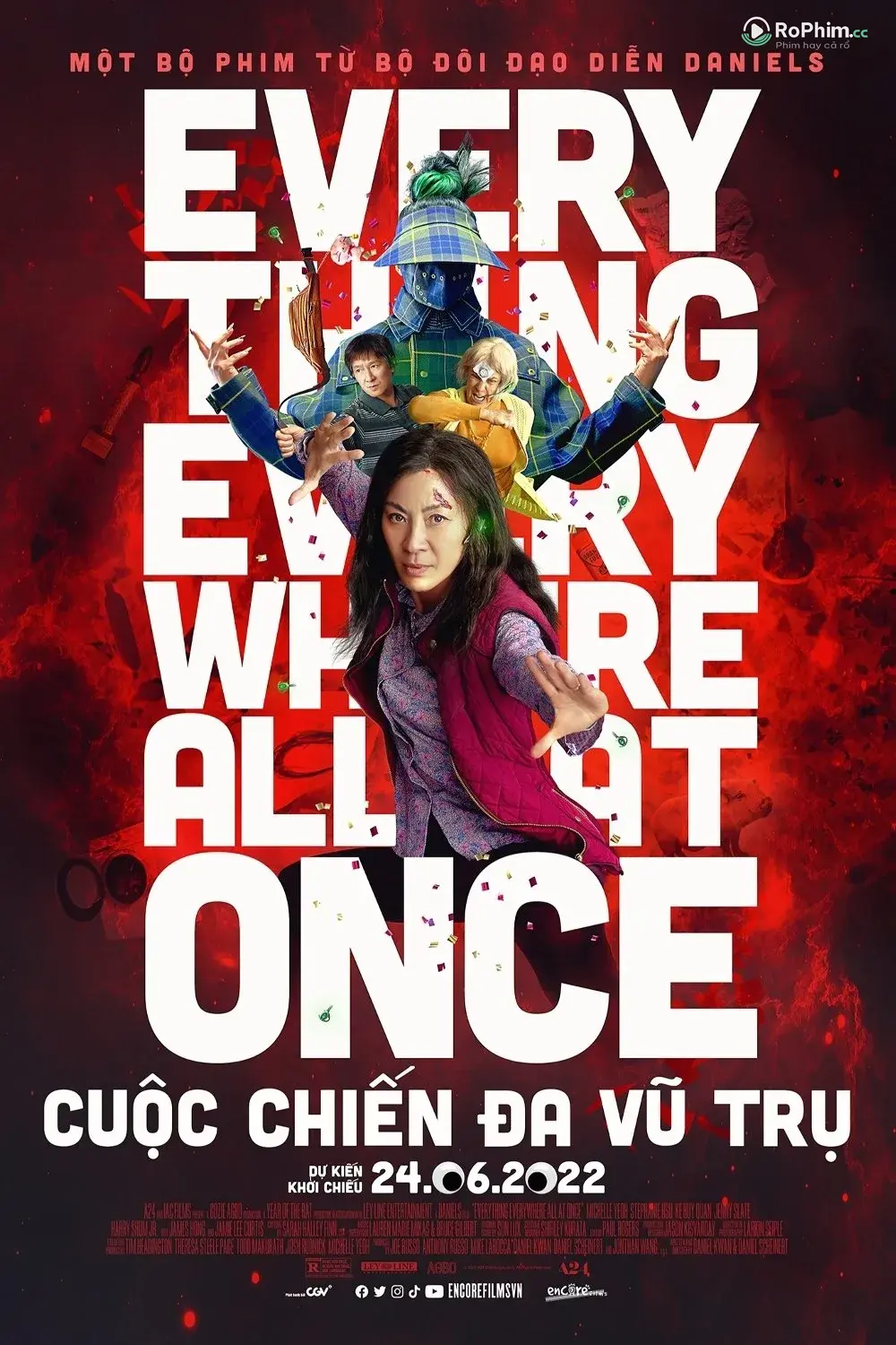 Cuộc Chiến Đa Vũ Trụ (Mọi Thứ Mọi Nơi Mọi Lúc Đều Nóng Bỏng)