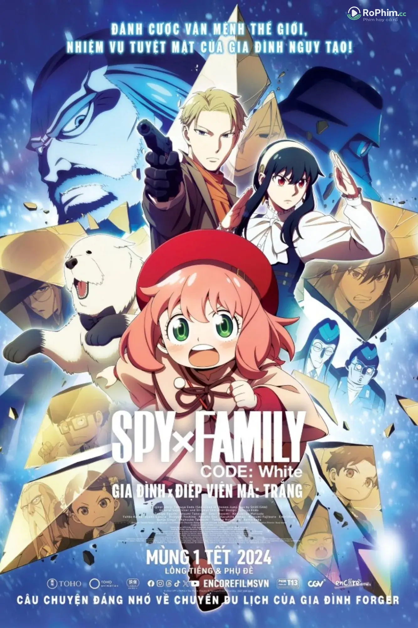 Gia Đình x Điệp Viên Mã: Đen